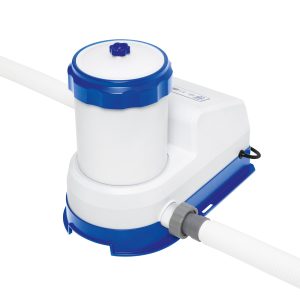 Bestway 2.000 gal. Cartridge Filter Replacement. White & Blue