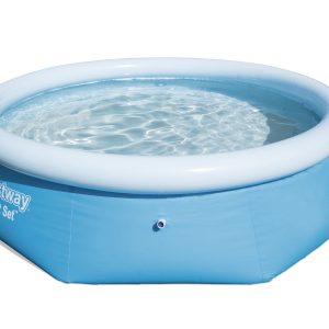 Fast Set 10' x 30 Round Above Ground Pool Liner Replacement. Blue