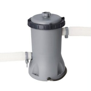 Bestway 530 gal. Cartridge Filter Pump Replacement. Gray