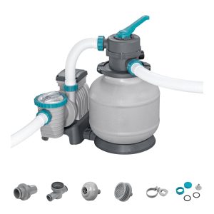 Bestway 2.200 gal. Above Ground Pool Sand Filter Pump