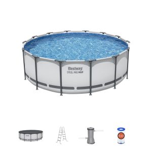Bestway Steel Pro MAX 14' x 48 Above Ground Pool Set Round