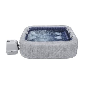 SaluSpa San Francisco Energy-Efficient Smart HydroJet Pro Inflatable Hot Tub with App Control 5-7 person