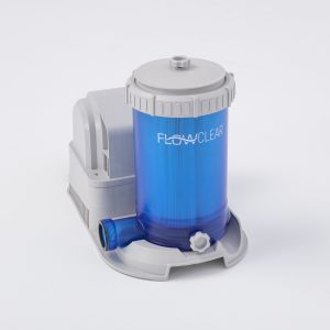 Bestway 1.500 gal. Cartridge Filter Pump Replacement. Blue