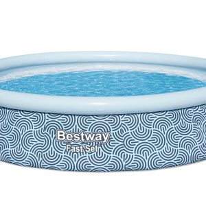 Bestway Fast Set 13' x 33 Round Inflatable Pool Set