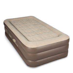 Coleman SupportRest 18 Twin Double-High Air Mattress with 120V Rechargeable Pump